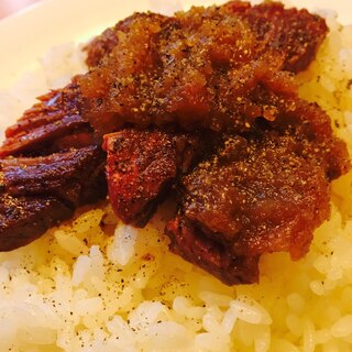 ガッツリ！おろしビーフステーキ丼